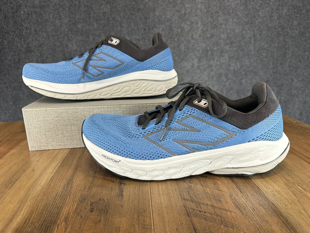 New Balance Fresh Foam X 860 v14 Running Shoe Blue Laguna/Black Men's SZ 11.5